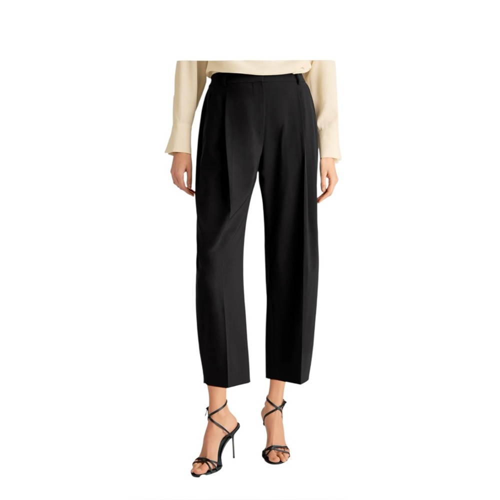 M.M. Lafleur Barrel Leg Black Pants